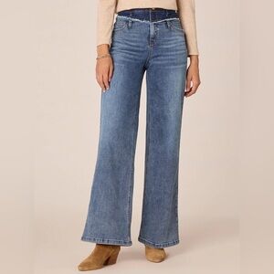 Democracy Blue Flare & Wide Leg Jeans